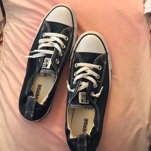 converse- navy blue-size 9
